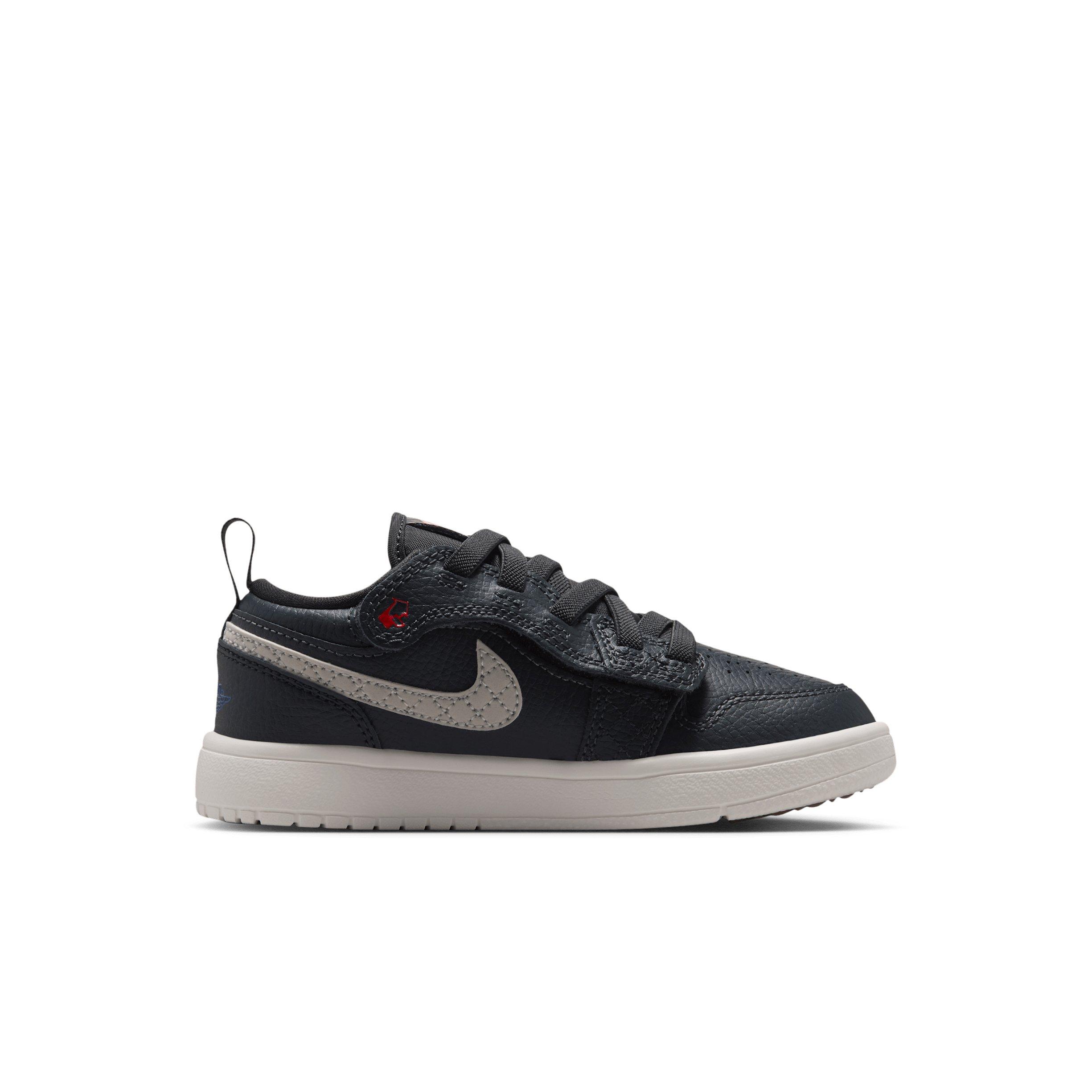 Jordan 1 Low Alt "Off Noir/University Red/Game Royal/Sail" Preschool Boys' Shoe - OFF NOIR/RED/ROYAL/SAIL